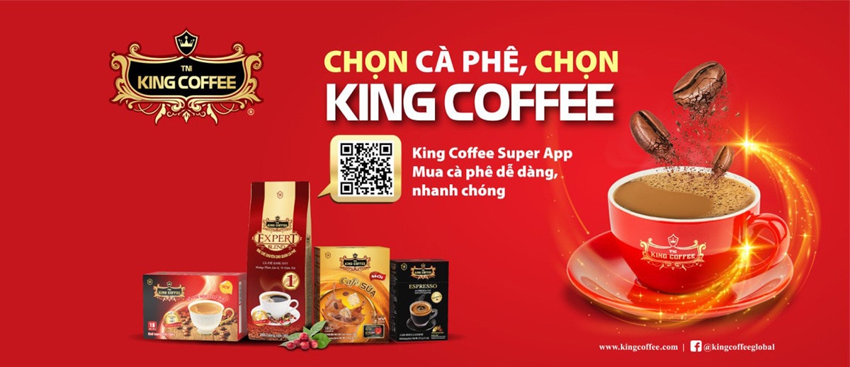 King Coffee cà phê sữa hòa tan - Hương vị cà phê sữa truyền thống Việt Nam -2