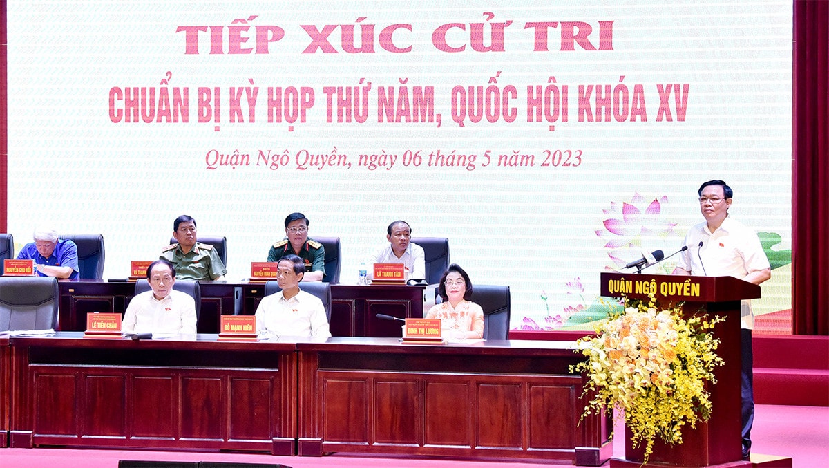 Chủ tịch Quốc hội Vương Đình Huệ: Quốc hội sẽ giám sát, thúc đẩy thị trường bất động sản, nhà ở xã hội