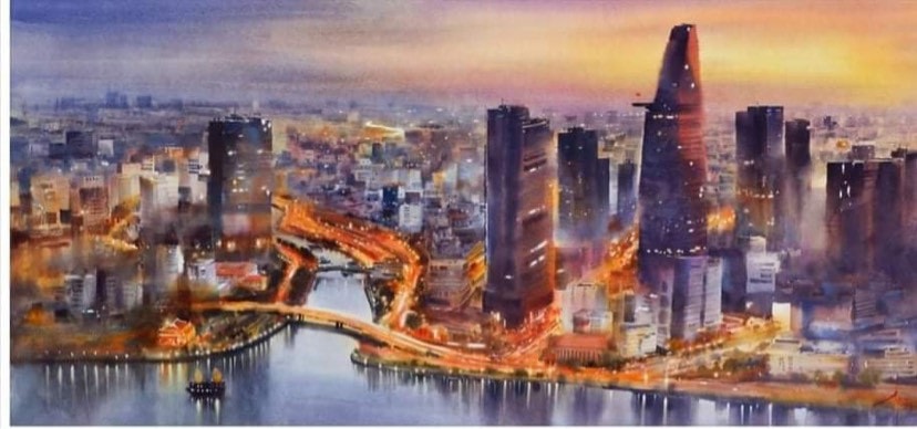 Họa sĩ phương Nam mang “đặc sản” ra Hà Nội -0