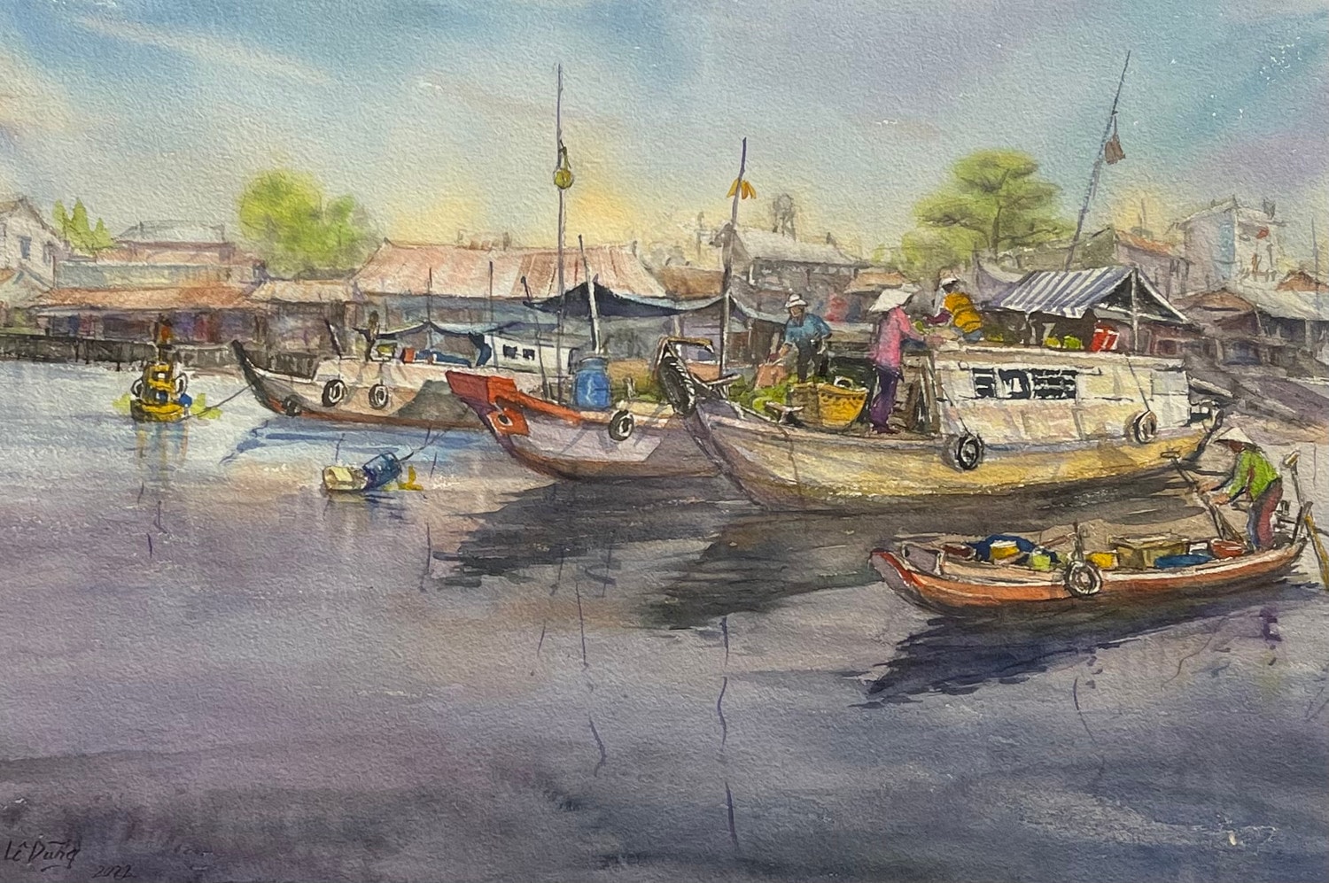 Họa sĩ phương Nam mang “đặc sản” ra Hà Nội -0