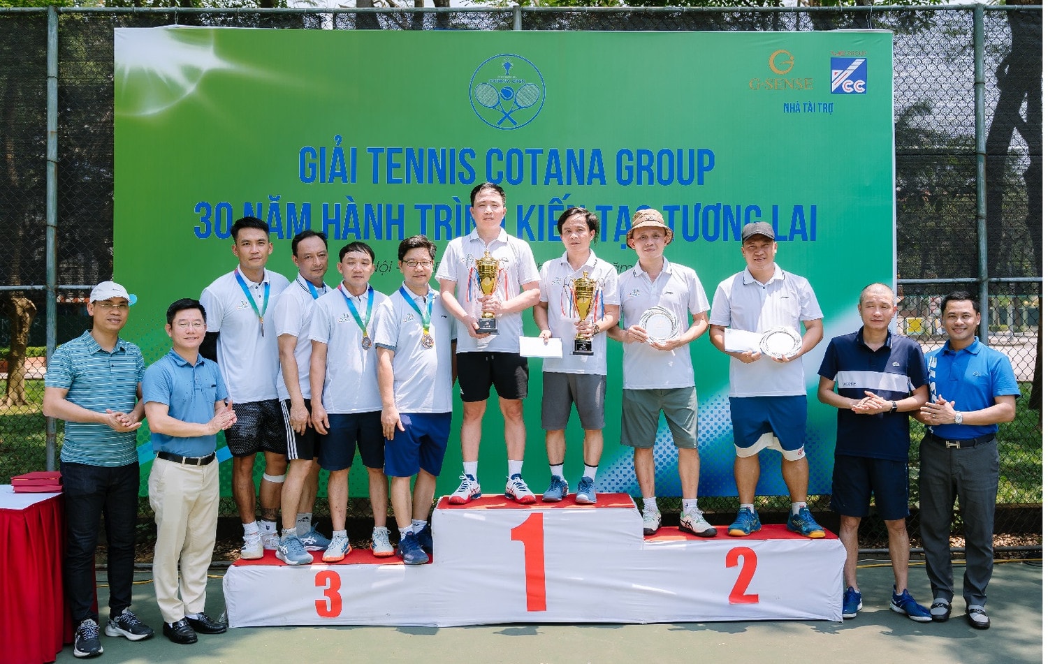 Giải tennis Cotana Group - “30 năm - Dòng chảy kiến tạo tương lai” thành công tốt đẹp -0