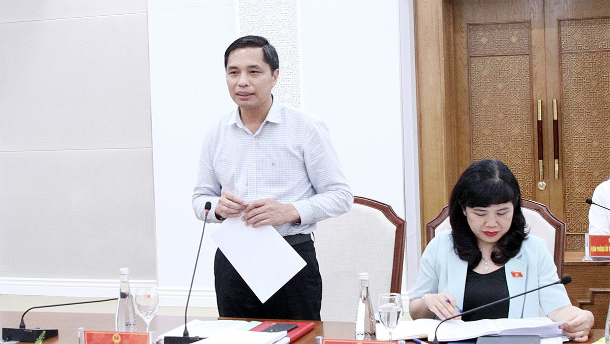Đoàn giám sát của Ủy ban Thường vụ Quốc hội về phát triển năng lượng làm việc với UBND tỉnh Quảng Ninh -2