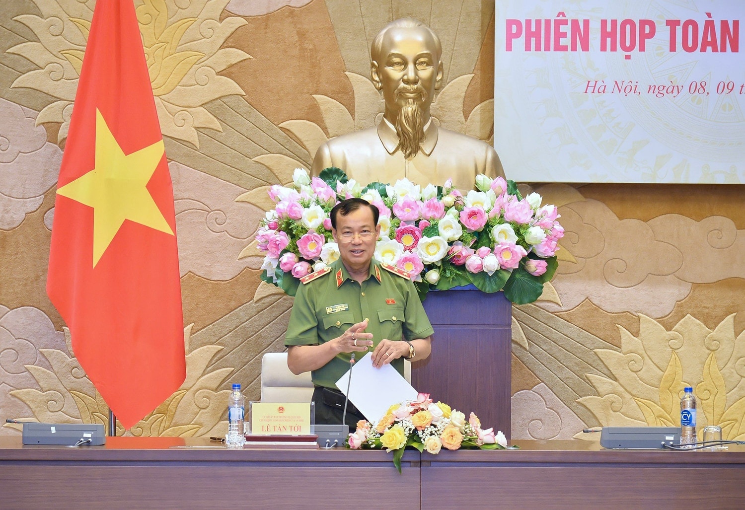 Thẩm tra dự án Luật Quản lý, bảo vệ công trình quốc phòng và khu quân sự -0