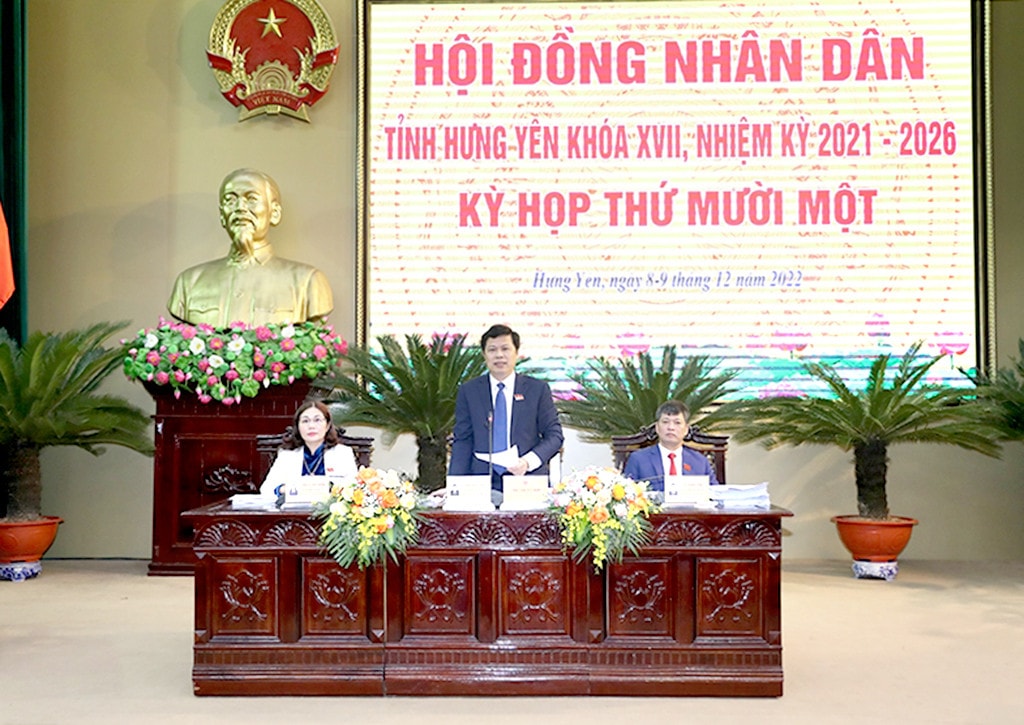 Hưng Yên: Kỳ họp thứ 13, HĐND tỉnh Khóa XVII sẽ khai mạc vào sáng mai, 10.5 -0