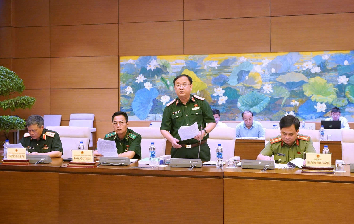 Thẩm tra dự án Luật Quản lý, bảo vệ công trình quốc phòng và khu quân sự -0