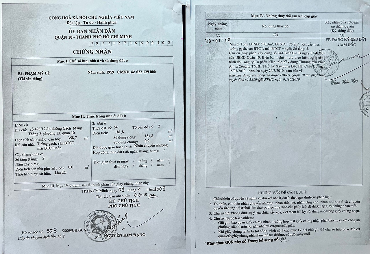 TP. Hồ Chí Minh: Quy hoạch mở đường tại hẻm 499 Cách Mạng Tháng Tám có khả thi?