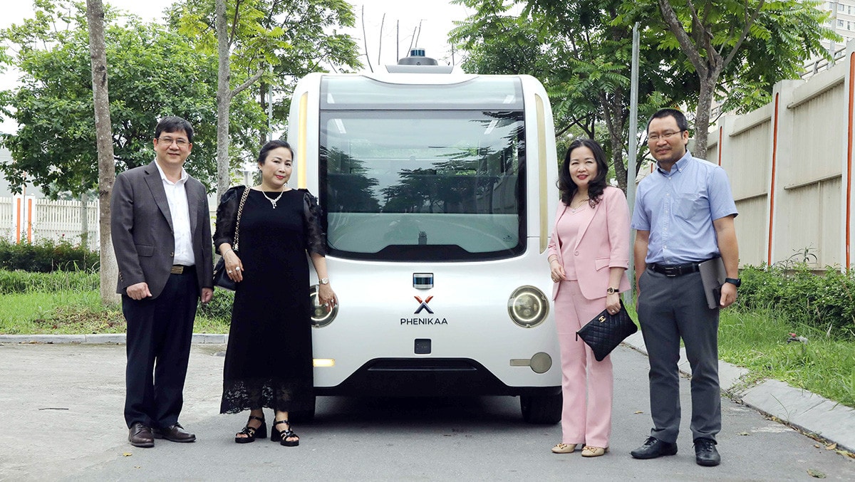 Báo Đại biểu Nhân dân thăm, làm việc với Trường Đại học Phenikaa -0