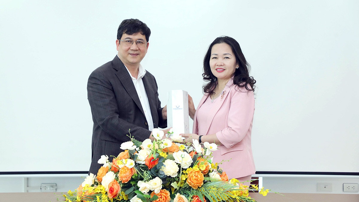 Báo Đại biểu Nhân dân thăm, làm việc với Trường Đại học Phenikaa -5