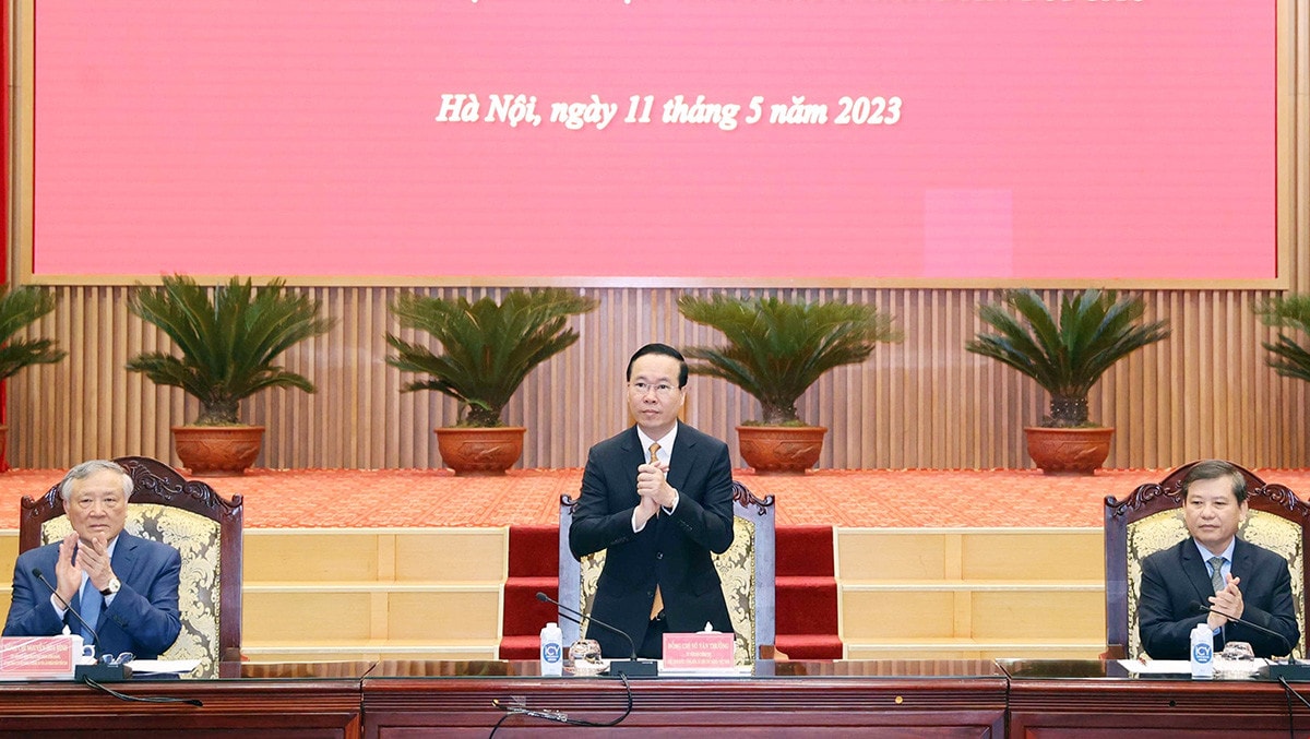 Chủ tịch Nước Võ Văn Thưởng làm việc với Viện Kiểm sát nhân dân tối cao -2