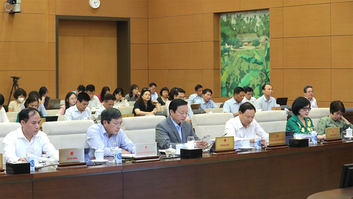 Chủ tịch Quốc hội Vương Đình Huệ: Các vấn đề lớn về tài chính đất đai phải được luật hoá -1