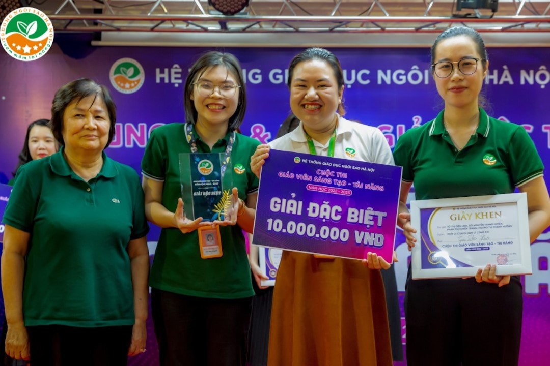 18 dự án xuất sắc tranh tài trong Chung kết “Giáo viên sáng tạo tài năng” trường Ngôi sao Hà Nội -0