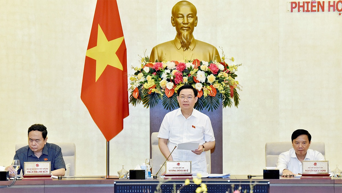 Chủ tịch Quốc hội Vương Đình Huệ: Giảm thuế giá trị gia tăng không được làm giảm thu và tăng bội chi ngân sách -0