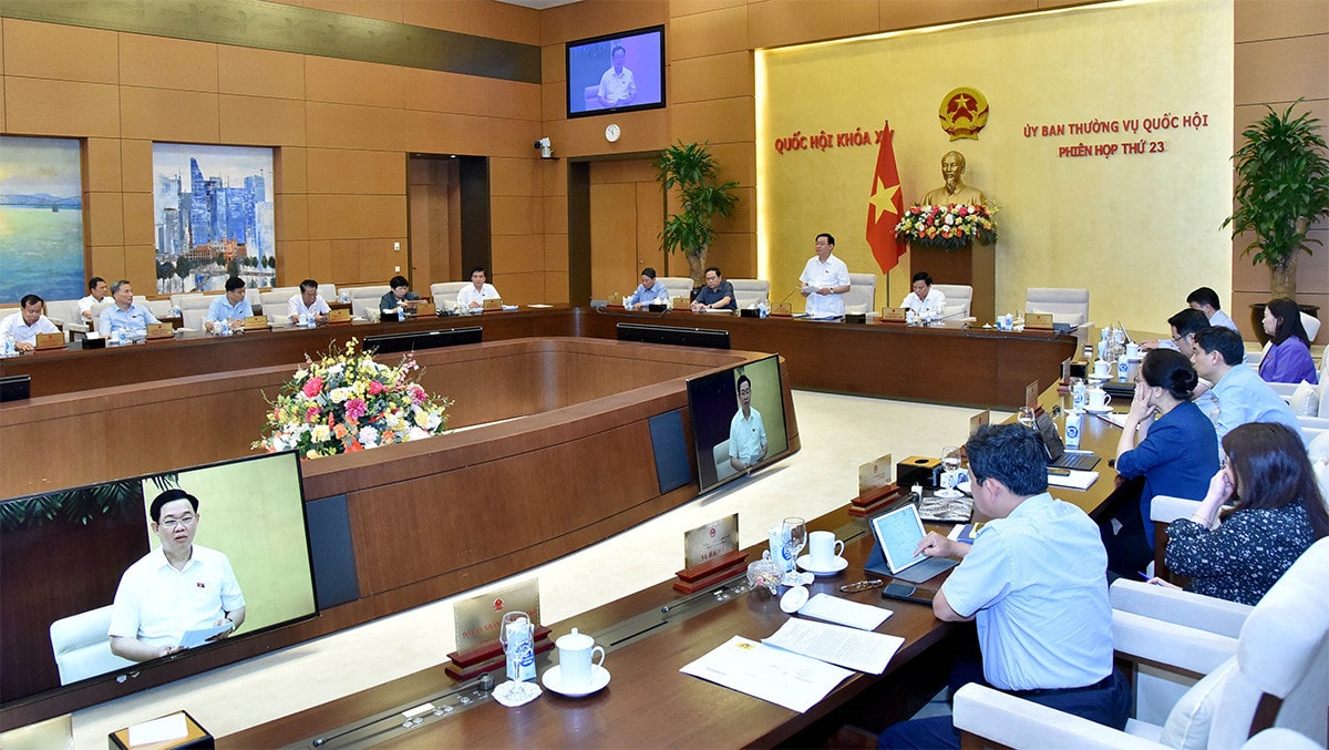 Bế mạc Phiên họp thứ 23 của Ủy ban Thường vụ Quốc hội -1