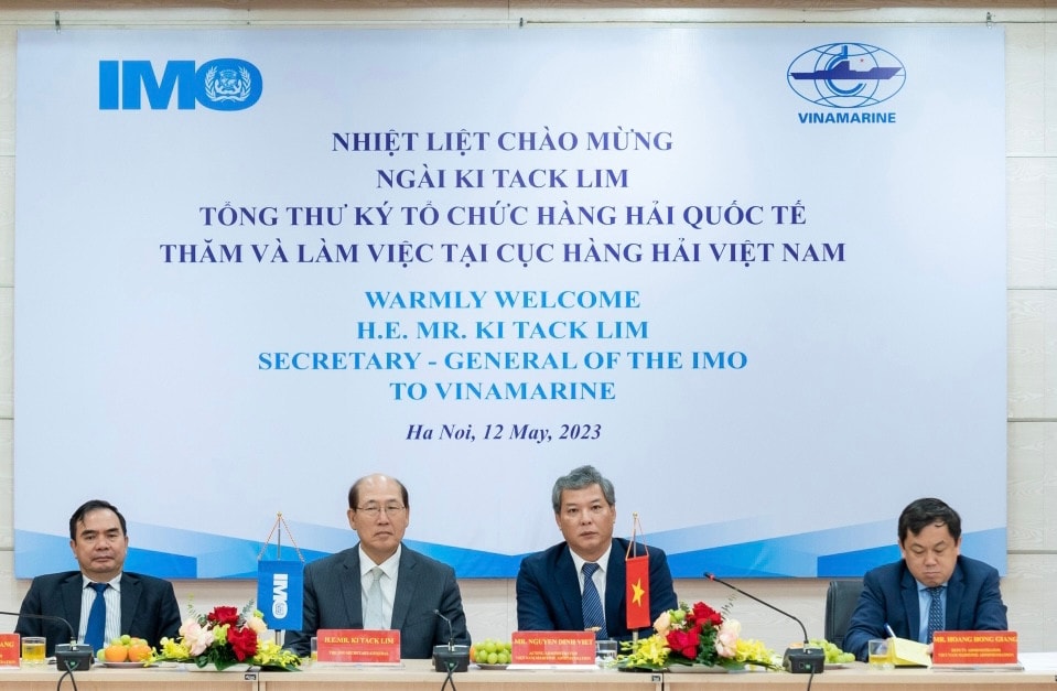 Thúc đẩy tăng cường hợp tác giữa Tổ chức Hàng hải quốc tế (IMO) và Hàng hải Việt Nam -0
