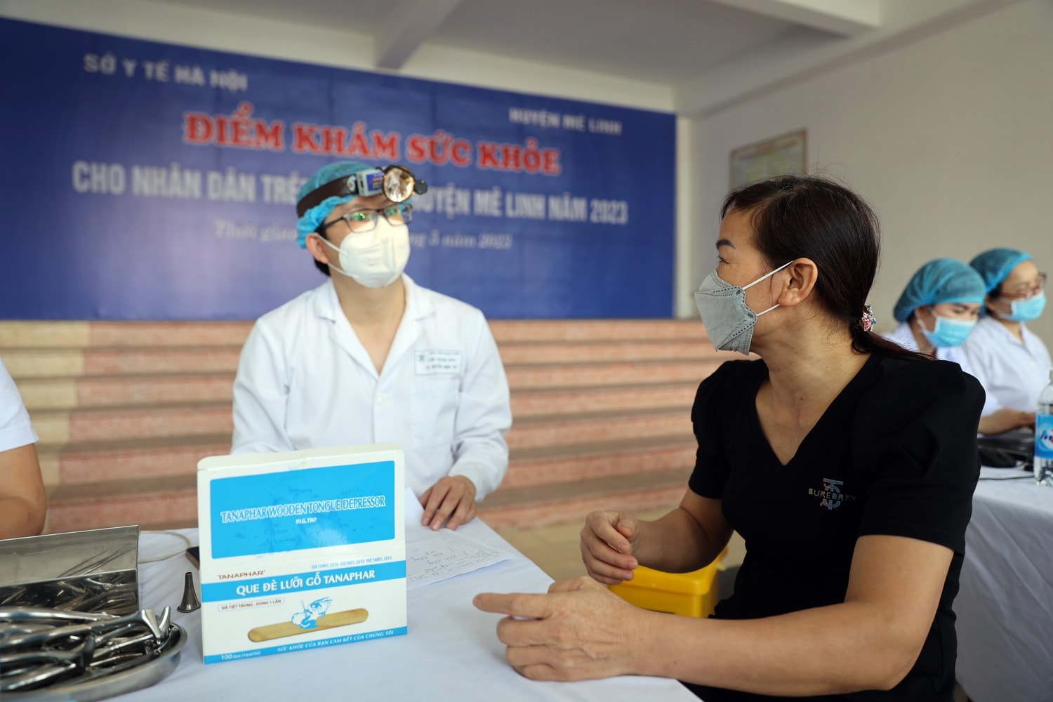 Ngành y tế Hà Nội khám, quản lý sức khỏe miễn phí cho 18 vạn người dân Mê Linh -0