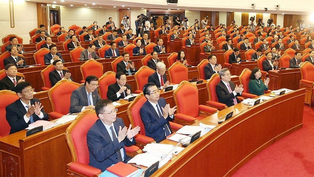 ĐÁNH GIÁ MỘT CÁCH KHÁCH QUAN VÀ TOÀN DIỆN TÌNH HÌNH THỰC HIỆN NGHỊ QUYẾT ĐẠI HỘI XIII CỦA ĐẢNG VÀ SỰ LÃNH ĐẠO, CHỈ ĐẠO CỦA BỘ CHÍNH TRỊ, BAN BÍ THƯ TỪ ĐẦU NHIỆM KỲ ĐẾN NAY -3
