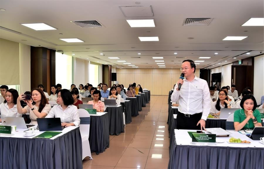 Vietcombank tổ chức tập huấn vướng mắc thi tay nghề nghiệp vụ quản lý nợ và định giá tài sản -0