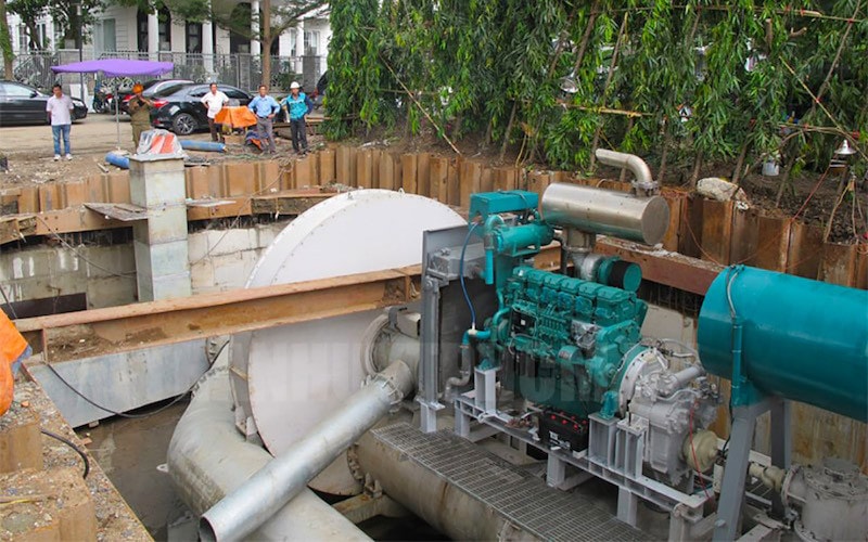 Vì sao kết thúc hợp đồng dịch vụ “siêu” máy bơm chống ngập đường Nguyễn Hữu Cảnh trước hạn? -0