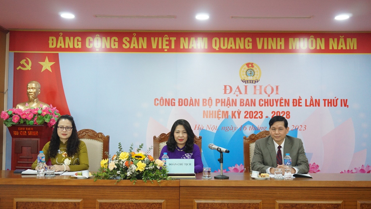 Đại hội Công đoàn bộ phận Ban Chuyên đề nhiệm kỳ 2023 – 2028 -0