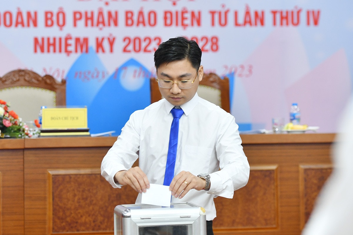 Đại hội Công đoàn Báo Điện tử, Báo Đại biểu Nhân dân nhiệm kỳ 2023 - 2028 -7