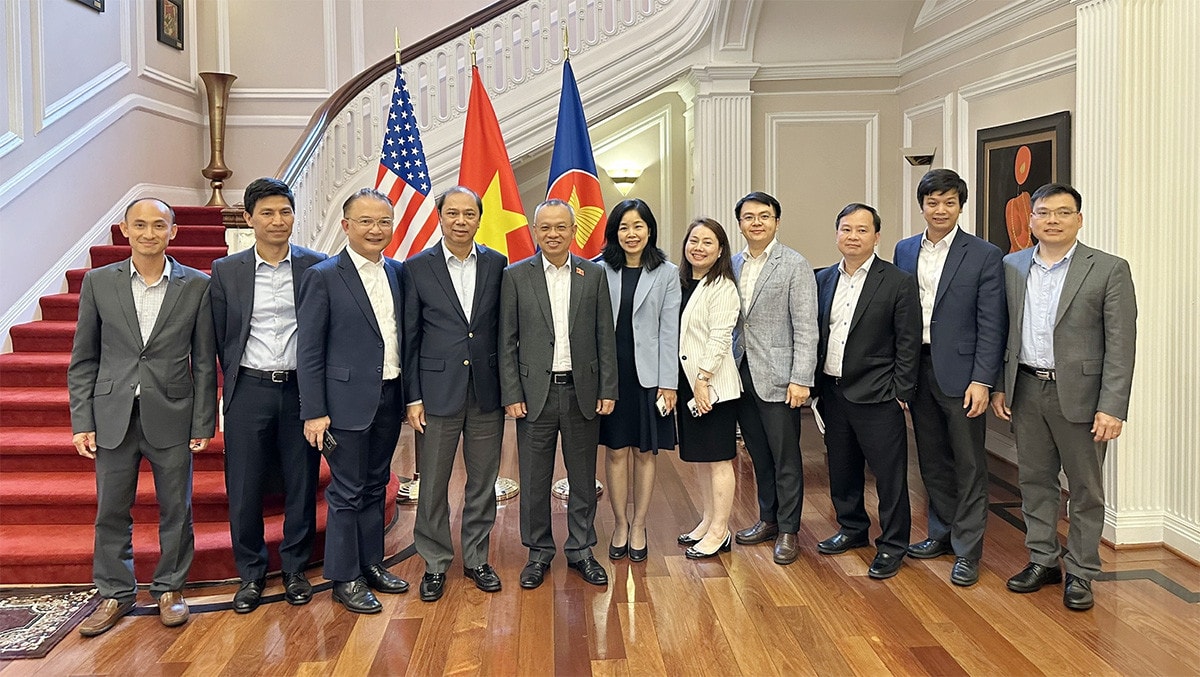 Đoàn công tác của Ủy ban Đối ngoại thăm làm việc tại Washington D.C, New York, Hoa Kỳ -0