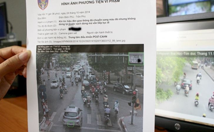 Cảnh báo đăng kiểm khi ô tô dính phạt nguội -0