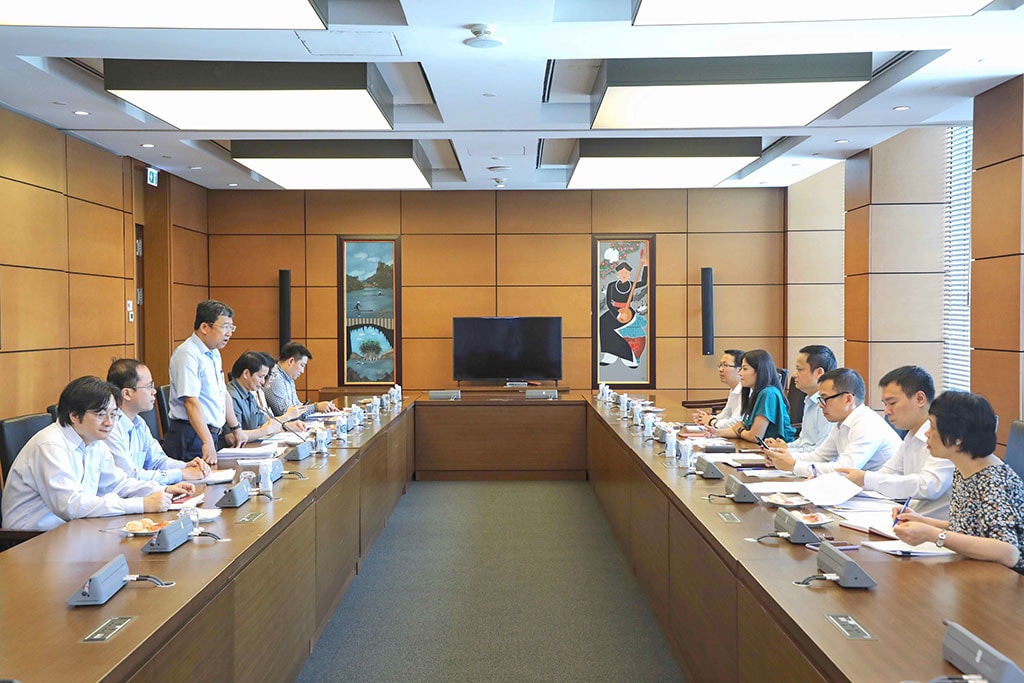 Chủ nhiệm Ủy ban Đối ngoại Vũ Hải Hà chủ trì họp về chuẩn bị Hội nghị Nghị sĩ trẻ toàn cầu