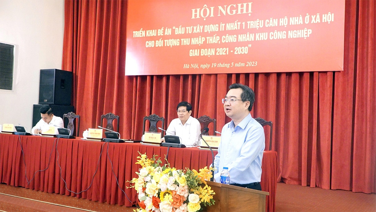 Bộ Xây dựng triển khai Đề án 1 triệu căn nhà xã hội -1