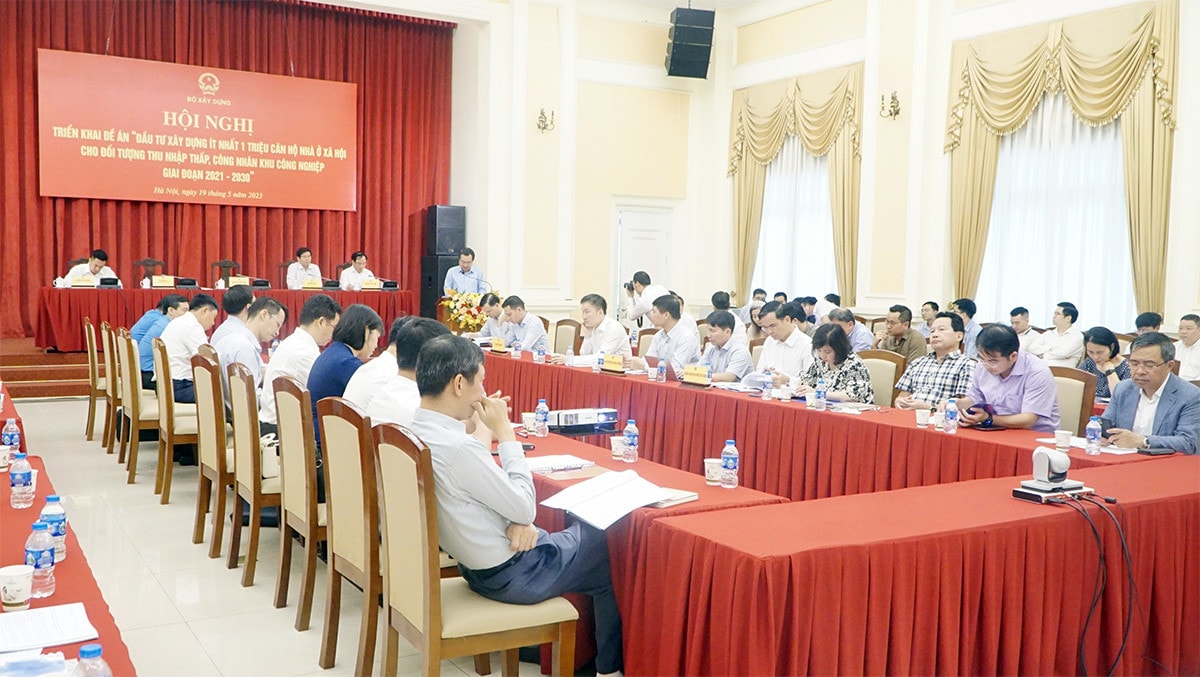 Bộ Xây dựng triển khai Đề án 1 triệu căn nhà xã hội -0