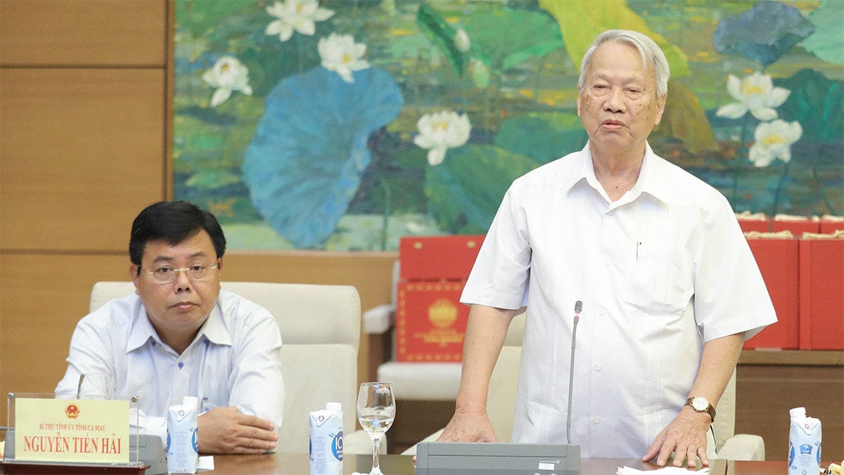 Chủ tịch Quốc hội Vương Đình Huệ gặp mặt nguyên lãnh đạo tỉnh Cà Mau -7