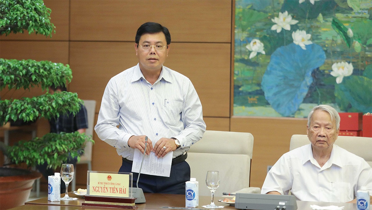 Chủ tịch Quốc hội Vương Đình Huệ gặp mặt nguyên lãnh đạo tỉnh Cà Mau -8