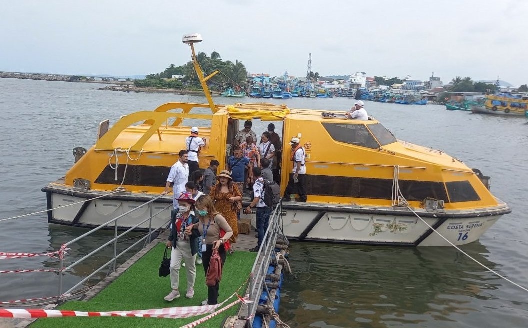 Phú Quốc đón tàu du lịch 3.000 khách nước ngoài 