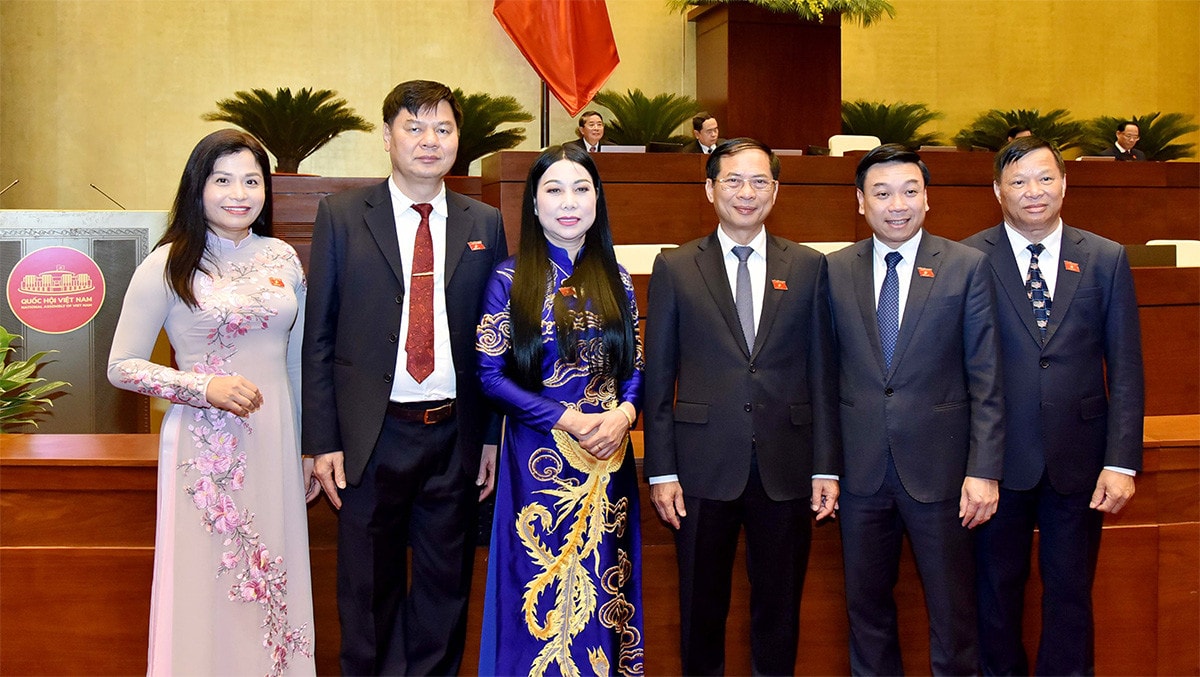 Một số hình ảnh phiên khai mạc Kỳ họp thứ Năm, Quốc hội Khoá XV