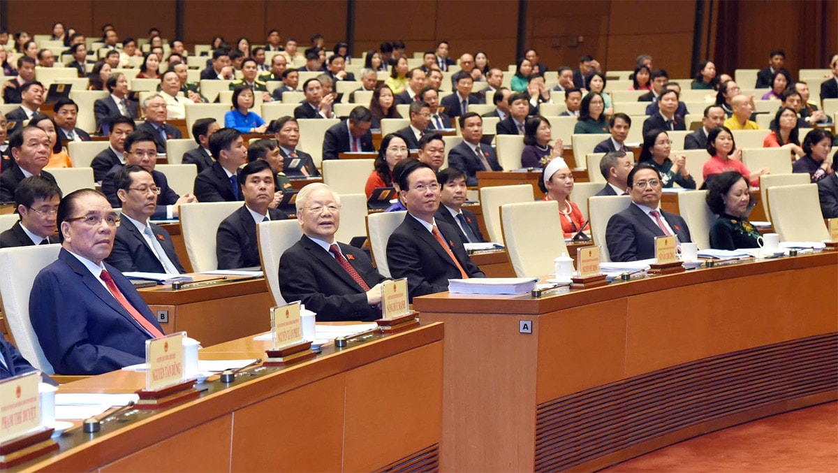 Nêu cao tinh thần trách nhiệm, đóng góp nhiều ý kiến chất lượng để các quyết sách của Quốc hội thực sự đồng hành, tạo thuận lợi tối đa cho người dân và doanh nghiệp -0