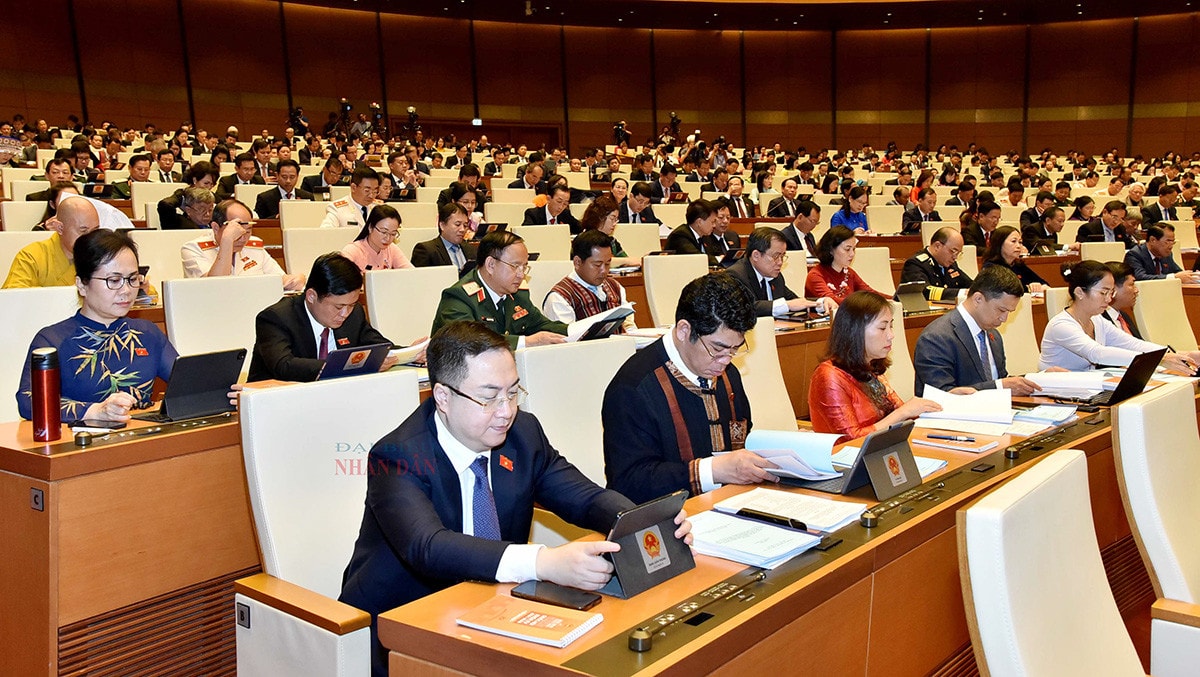 Một số hình ảnh phiên khai mạc Kỳ họp thứ Năm, Quốc hội Khoá XV -0