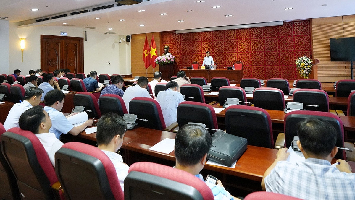 Lãnh đạo Văn phòng Quốc hội làm việc với Văn phòng Đoàn đại biểu Quốc hội và HĐND các địa phương -3