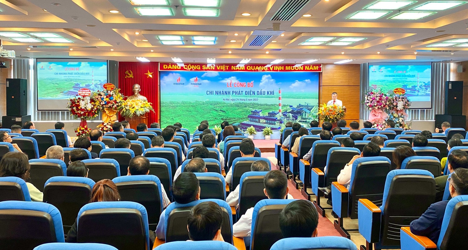 Công bố thành lập Chi nhánh Phát điện Dầu khí -0