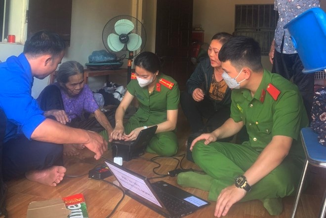 45 xã, phường hoàn thành chỉ tiêu cấp căn cước công dân -0