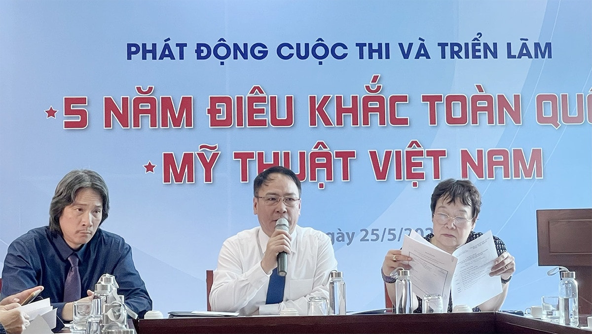 Sẽ trưng bày 250 - 300 tác phẩm tại triển lãm 5 năm điêu khắc toàn quốc -1