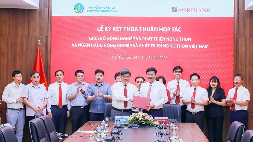 Agribank và Bộ Nông nghiệp và Phát triển nông thôn ký kết thỏa thuận hợp tác -1