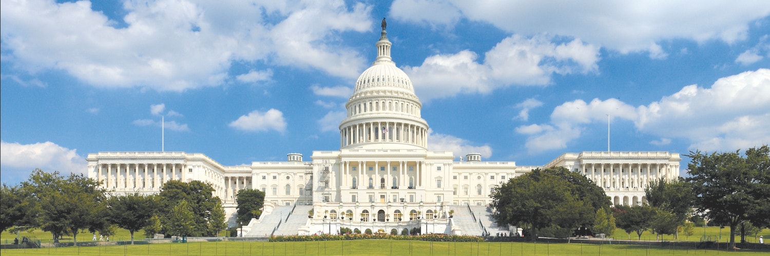 Tòa nhà Quốc hội Mỹ ở Washington, DC 