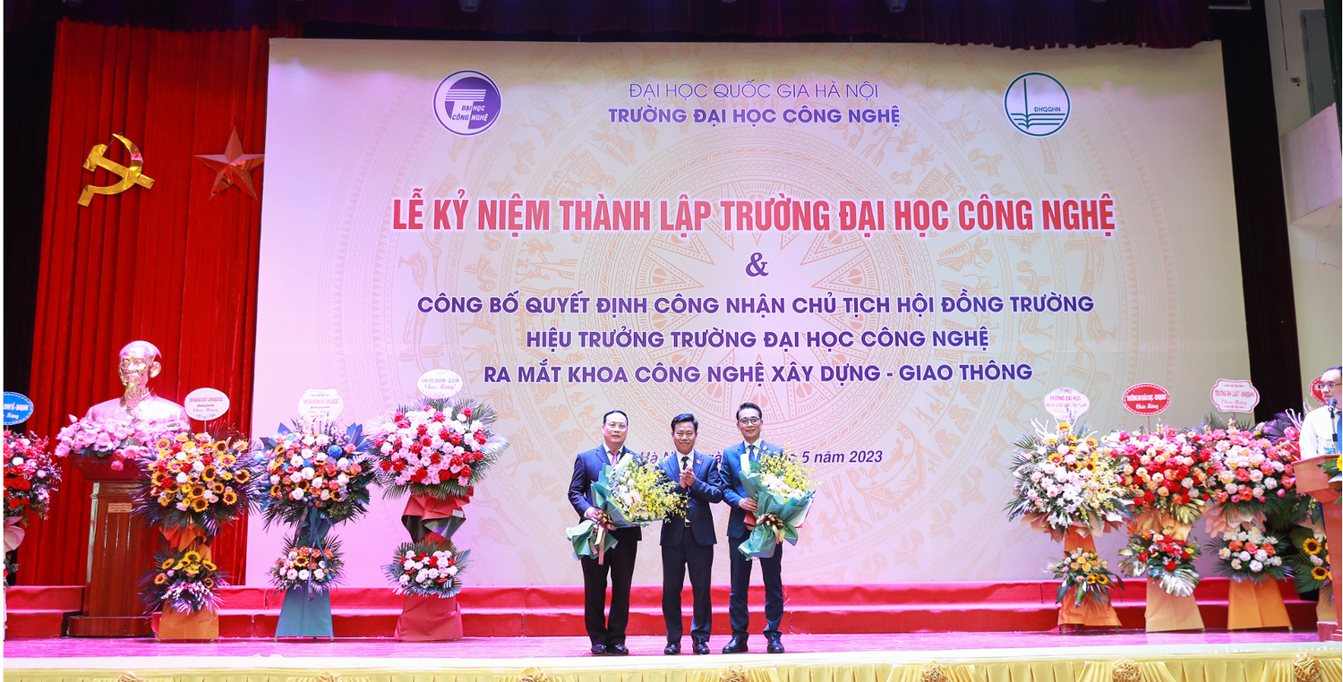 GS.TS Chử Đức Trình được bổ nhiệm làm Hiệu trưởng trường ĐH Công nghệ -0
