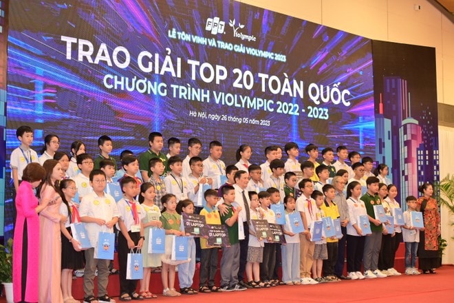 Hơn 21.000 học sinh đạt giải Violympic năm học 2022 - 2023 -0