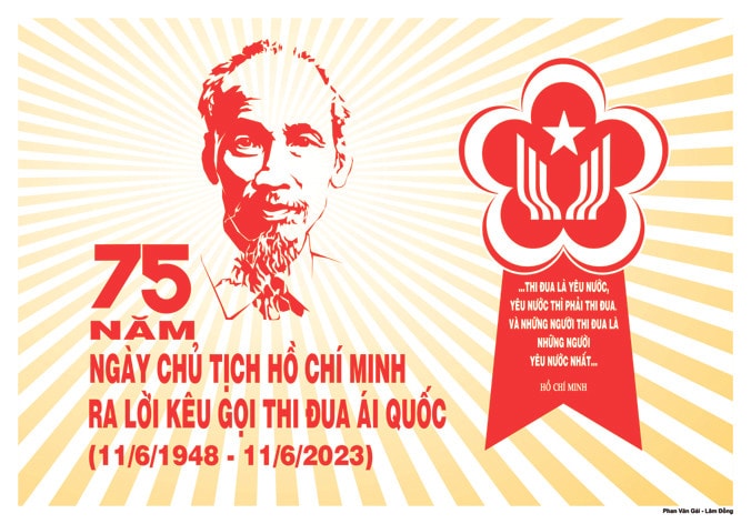 Bộ tranh cổ động tuyên truyền 75 năm Bác Hồ ra Lời kêu gọi 