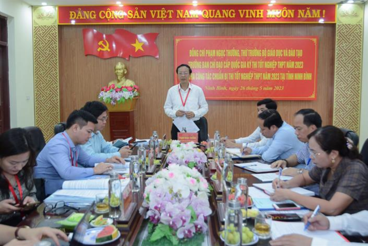 Thi tốt nghiệp THPT 2023: “Một sai sót nhỏ của cá nhân có thể ảnh hưởng tới cả kỳ thi” -0