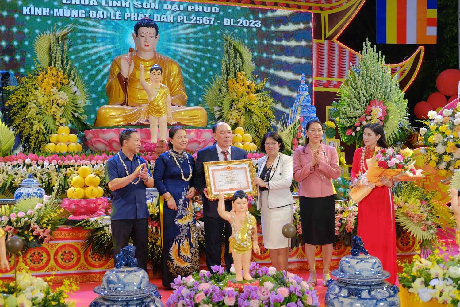 Chùa Linh Sơn Đại Phúc kính mừng Đại lễ Phật đản