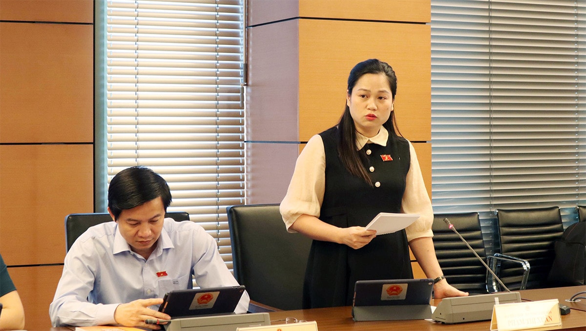 Cân nhắc kỹ tuổi phục vụ cho phù hợp với tính chất lao động đặc biệt của lực lượng vũ trang ảnh 1 ĐBQH Phạm Thị Xuân (Thanh Hóa): Cân nhắc kỹ tuổi phục vụ cho phù hợp với tính chất lao động đặc biệt của lực lượng vũ trang -0