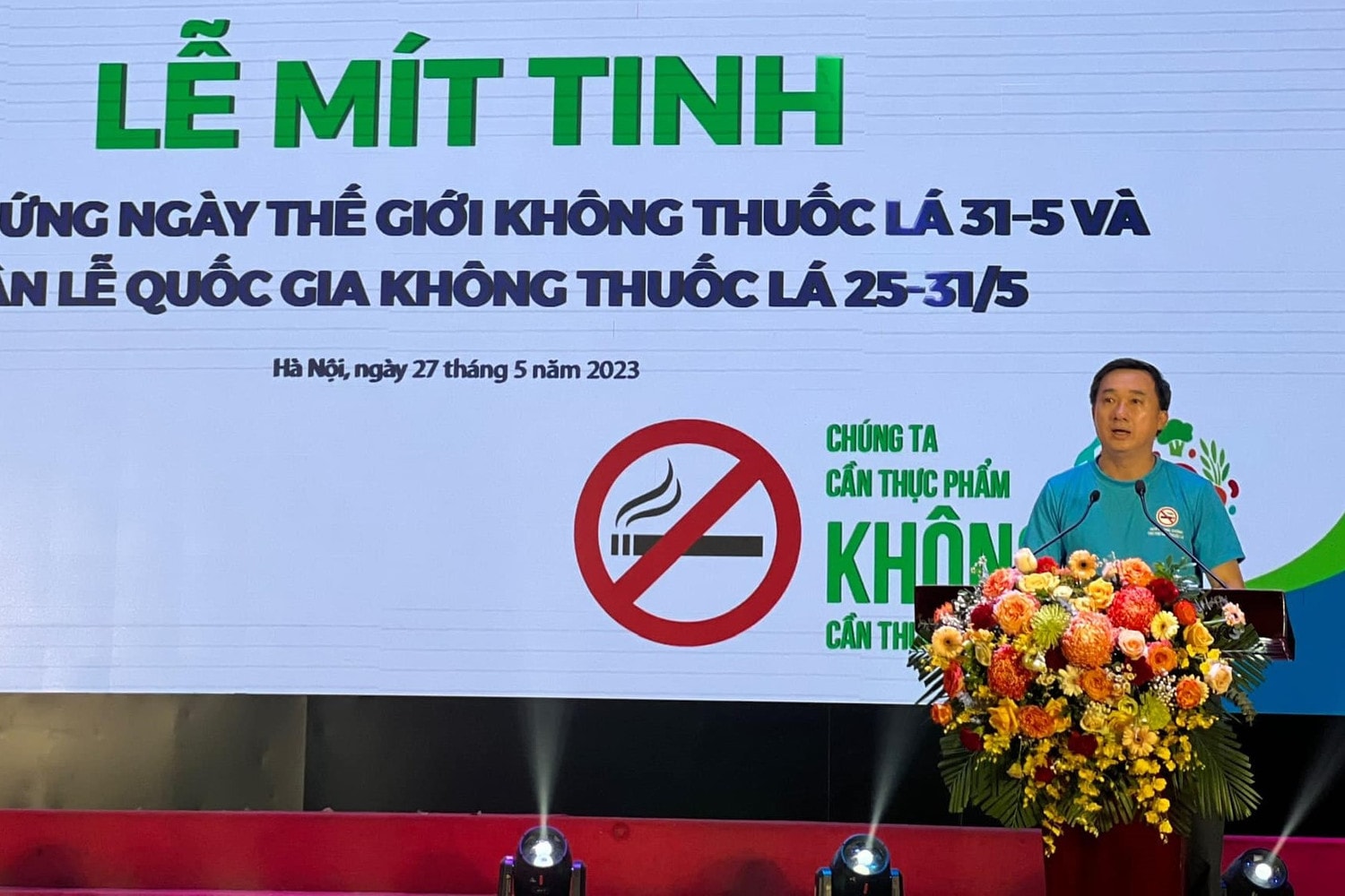 Thứ trưởng Bộ Y tế: Thuốc lá gây ra hơn 8 triệu ca tử vong trên toàn cầu mỗi năm -0
