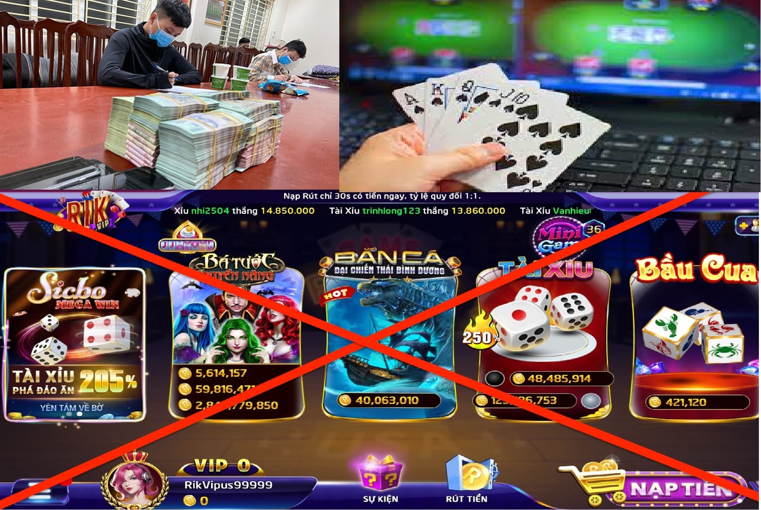 Chế tài đối với hành vi đánh bạc online -0