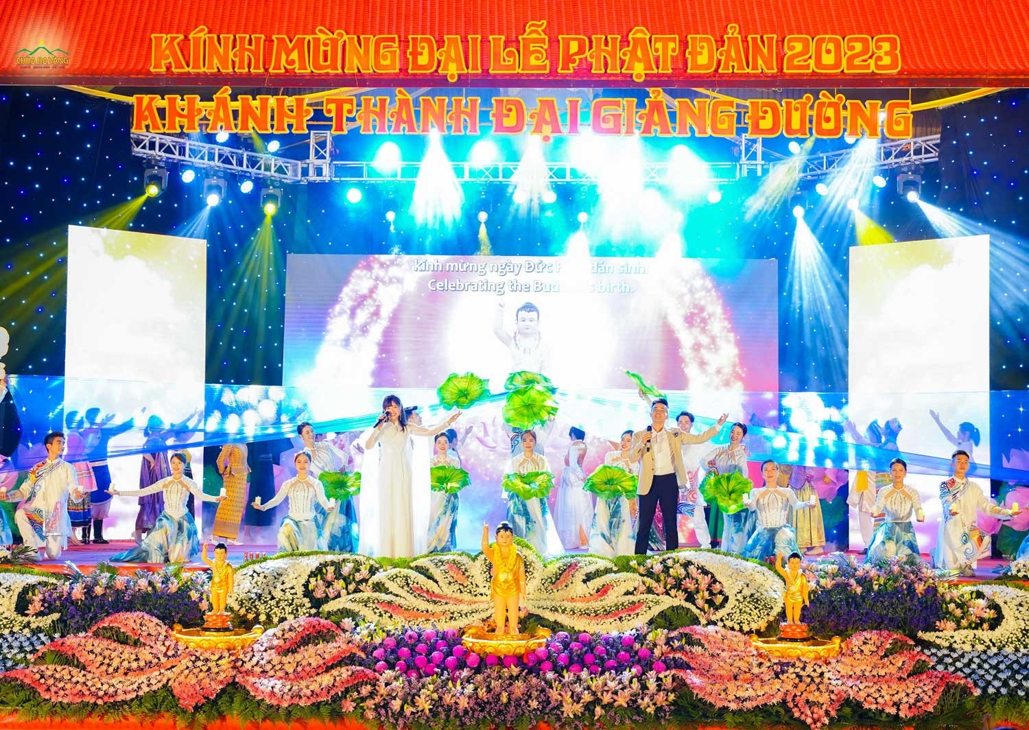 Đại lễ Phật đản chùa Ba Vàng 2023 - Những dấu ấn còn đọng lại mãi -0